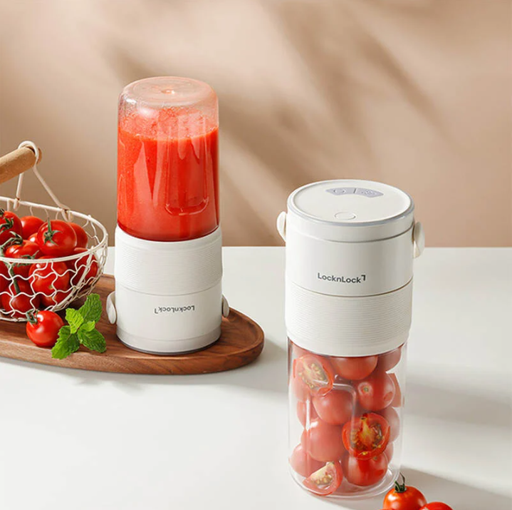 Máy xay sinh tố cầm tay LocknLock dung tích 475ml - Màu ngà - EJJ346IVY - Hàng chính hãng