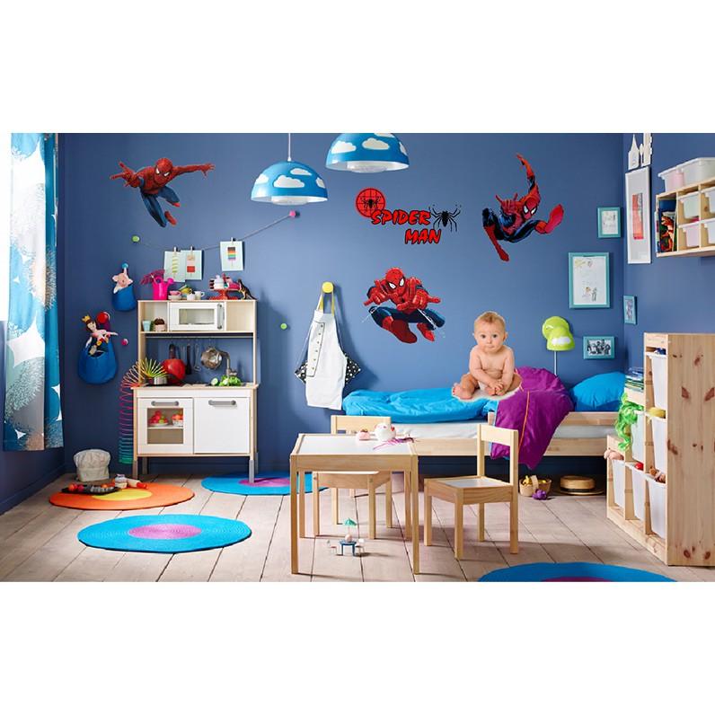 DECAL TRANG TRÍ PHÒNG BÉ SPIDER MAN SỐ 1