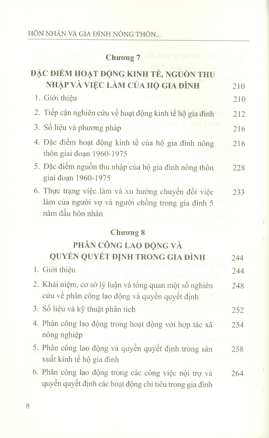 HÔN NHÂN VÀ GIA ĐÌNH Nông Thôn Đồng Bằng Bắc Bộ Giai Đoạn 1960 - 1975 (Sách chuyên khảo)