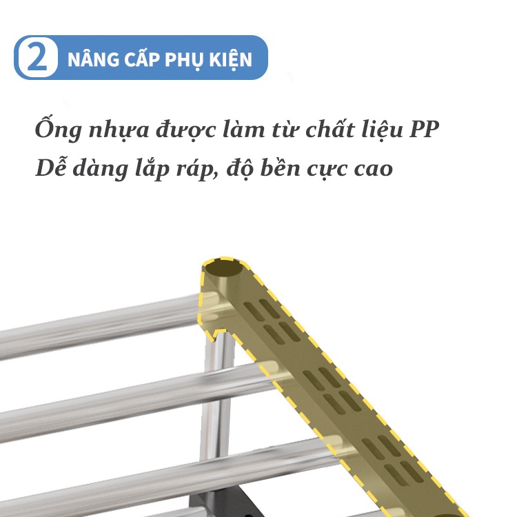 KỆ ĐỂ GIÀY DÉP SAGOKER, mã KED201