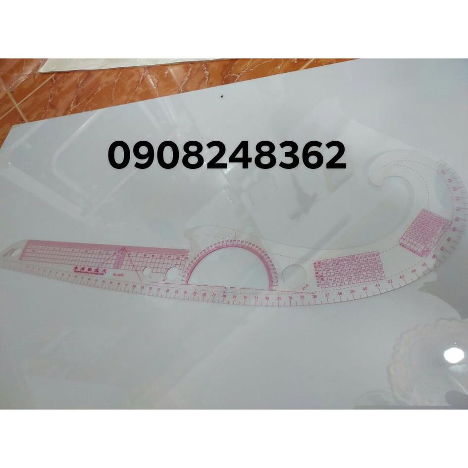 Thước cong uốn vẽ hình siêu dẻo 55cm