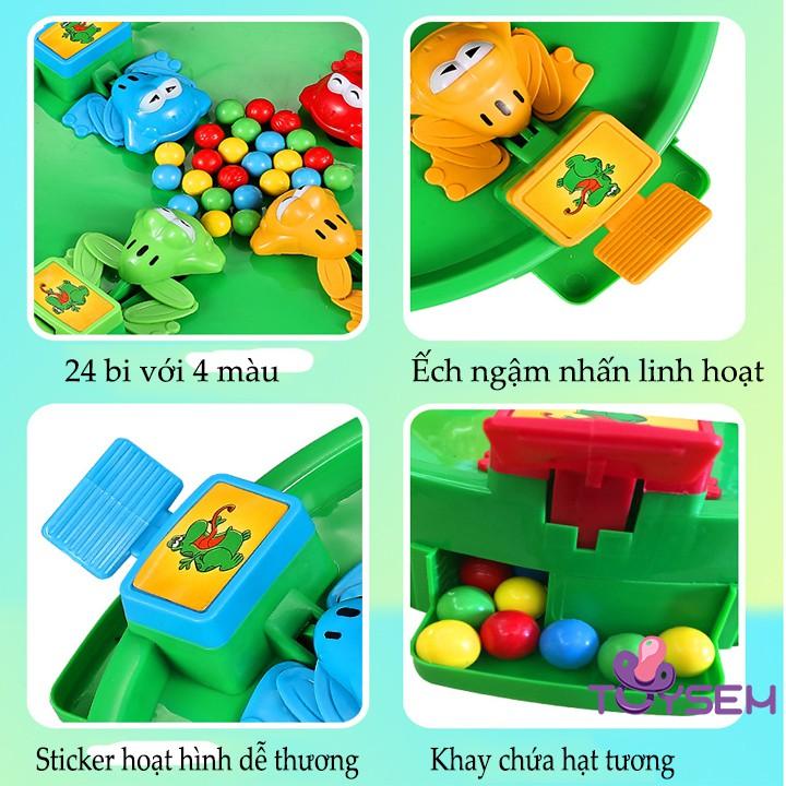 Đồ chơi trẻ em ếch gắp hạt tương ăn bi vui nhộn cho bé từ 3 tuổi - Quà tặng sinh nhật cho bé