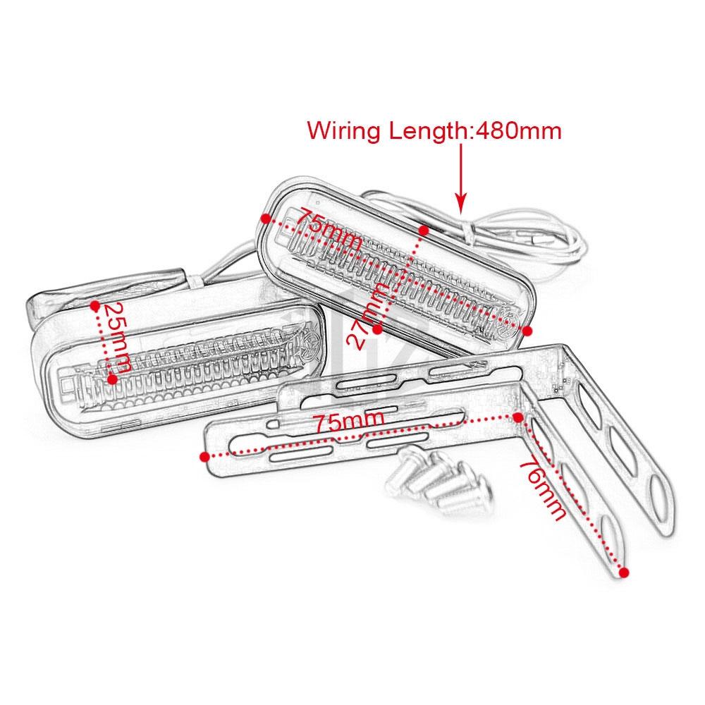 Đèn tín hiệu xi nhan DC 12V thông dụng cho xe máy