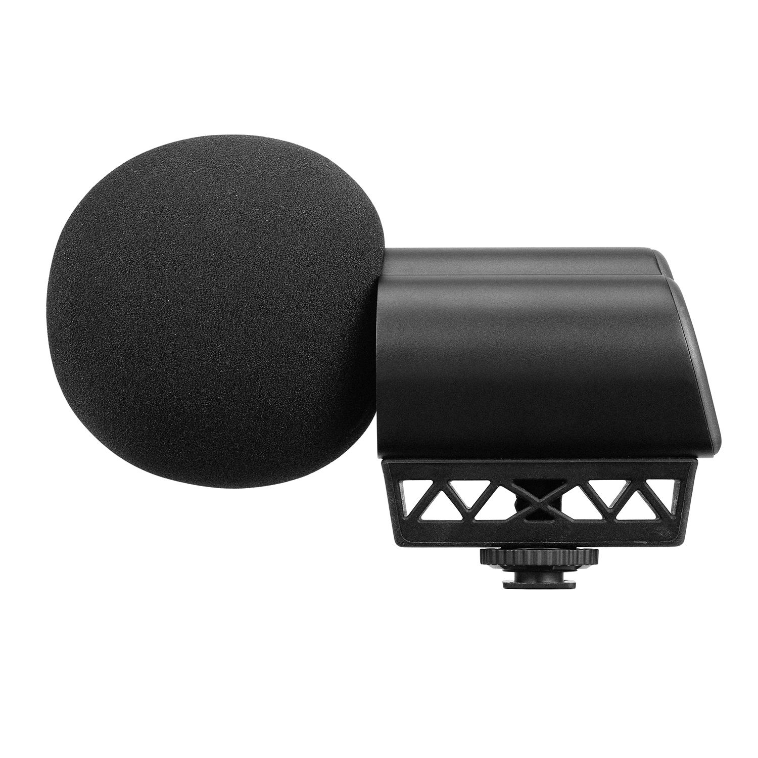 Saramonic VMIC STEREO Mark II Micrô ngưng tụ trên máy ảnh cho máy ảnh máy ảnh không gương lật DSLR