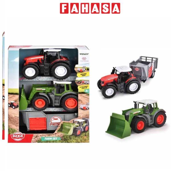 Bộ 2 Đồ Chơi Mô Hình Xe Nông Trại Farm Set - Dickie Toys 203732006