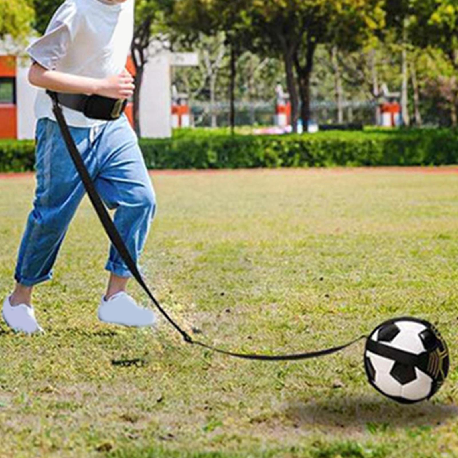 Soccer Trainer Football Kick Throw Practice Training Equipment Aid for Teens