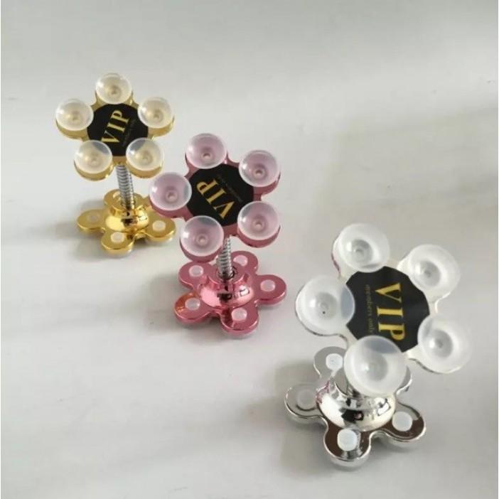 GIÁ ĐỠ ĐIỆN THOẠI HÚT CHÂN KHÔNG HOA MAI