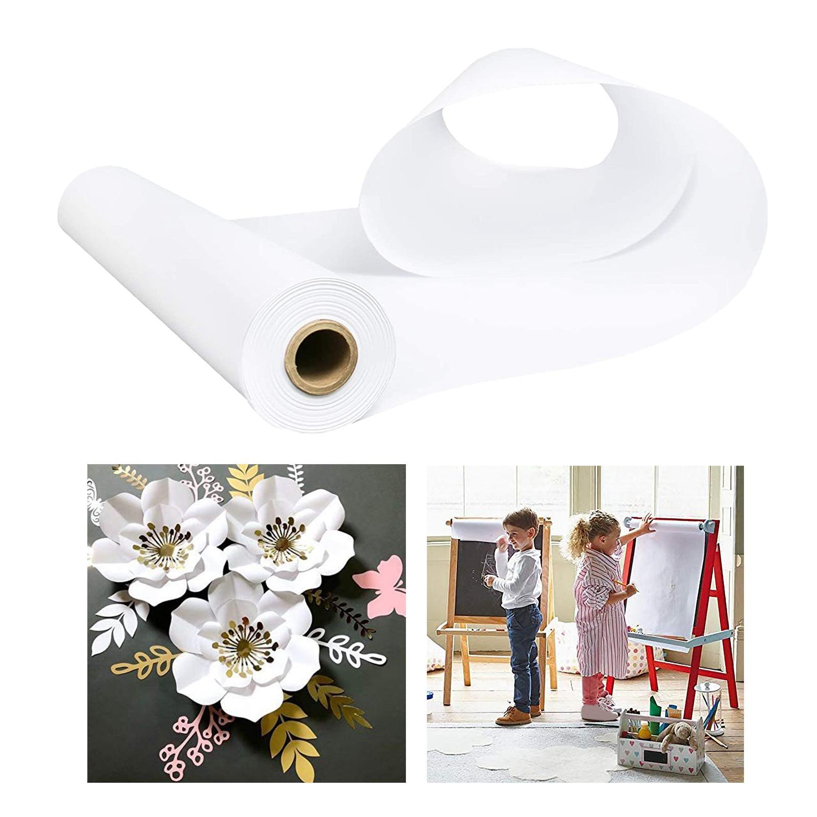 White Kraft Paper Roll Easel Paper Roll Arts and Crafts Paper