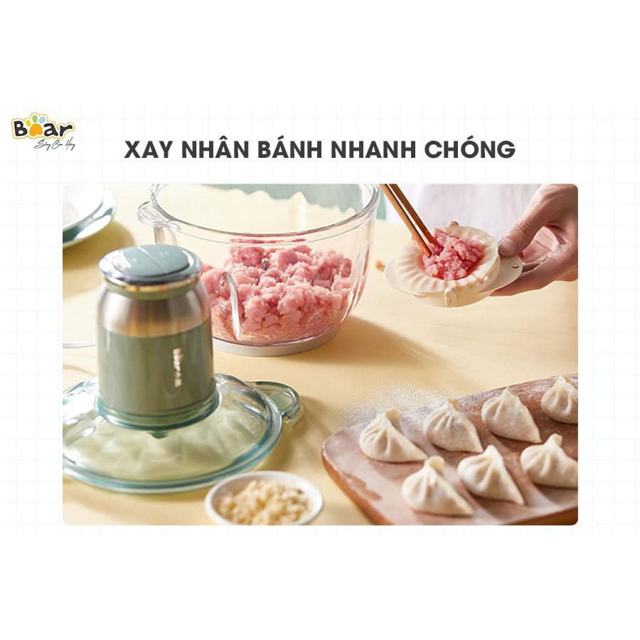 Máy xay thịt Bear QSJ-C04R8S - Đa năng chức năng, công xuất lớn, tiện dụng - Hàng nhập khẩu