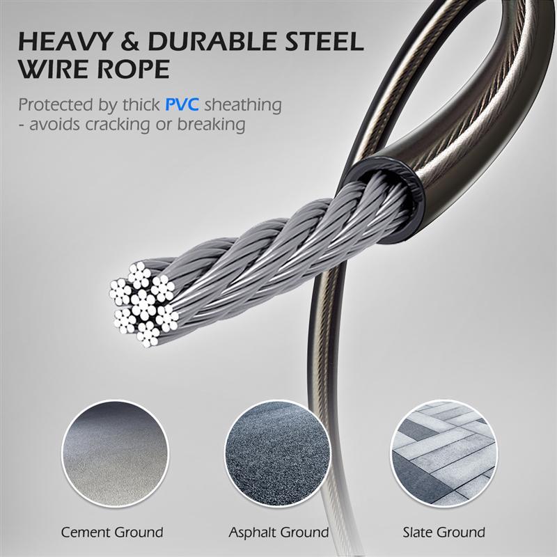 Điện Tử Đếm Dây Nhảy Dây/Không Dây Chuyên Nghiệp Béo Dây Nhảy 3M/9.8ft Kỹ Thuật Số Tốc Độ Đếm Nhảy dây