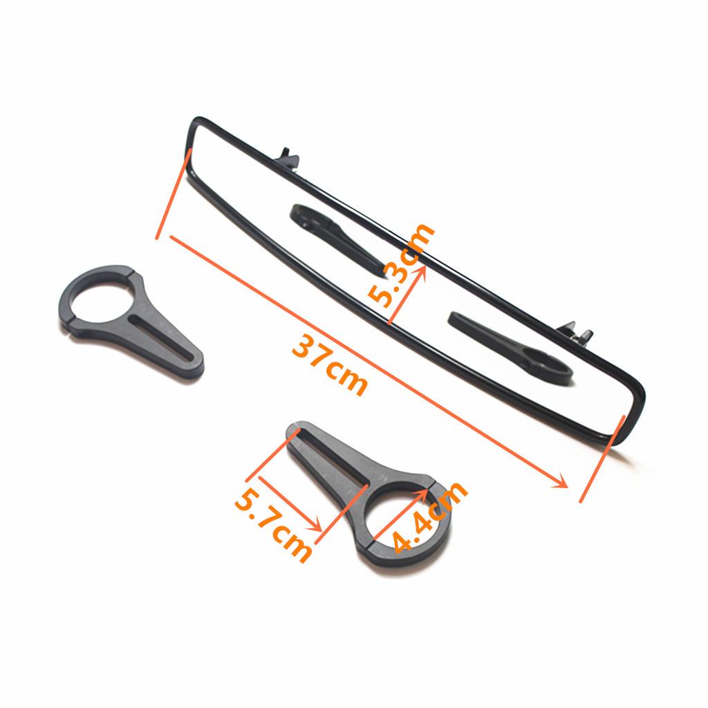 Universal UTV 2 "rear View Racing Mirror 1.75" Clamp for All 1.75