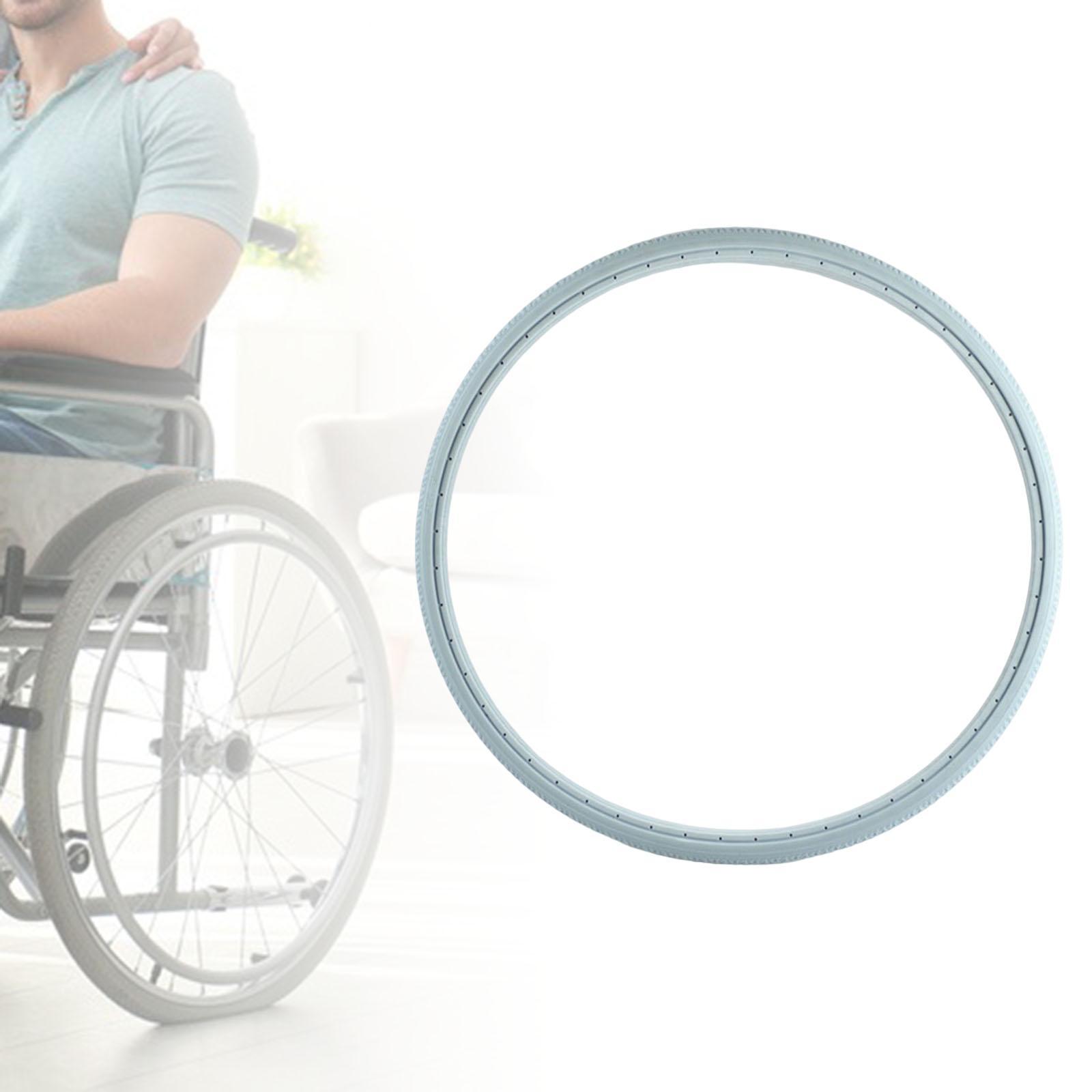 Polyurethane Wheelchair Street Tire Replacement Strong and Durable Accessory 20