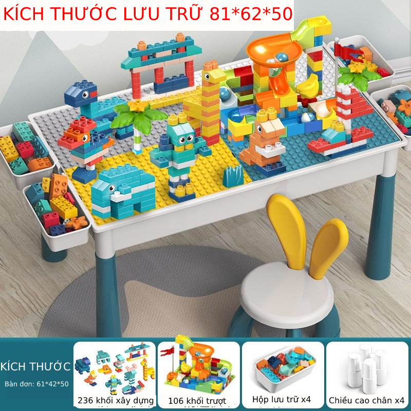 Bàn xếp hình đa năng giúp trẻ thông minh