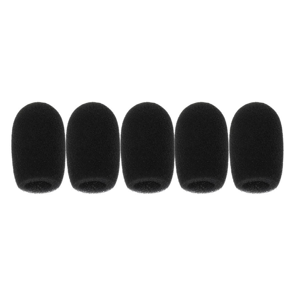 2-4pack 5pcs Microphone Windscreen Foam Cover for Conference Microphone