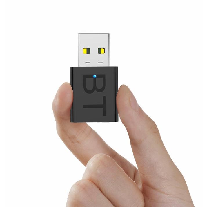 USB Bluetooth 5.0 thu tín hiệu âm thanh cho xe hơi - Bộ thu phát tín hiệu Bluetooth 5.0 không dây cho TV đa năng