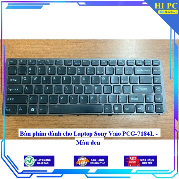 Bàn phím dành cho Laptop Sony Vaio PCG-7184L - Màu đen - Hàng Nhập Khẩu