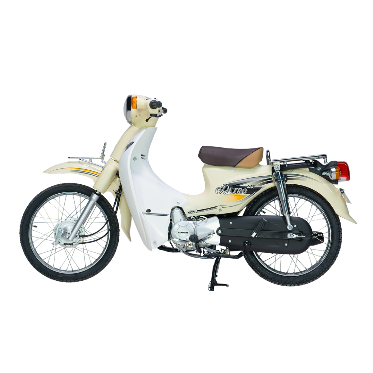 Xe Máy 50cc DK Retro - Màu Be