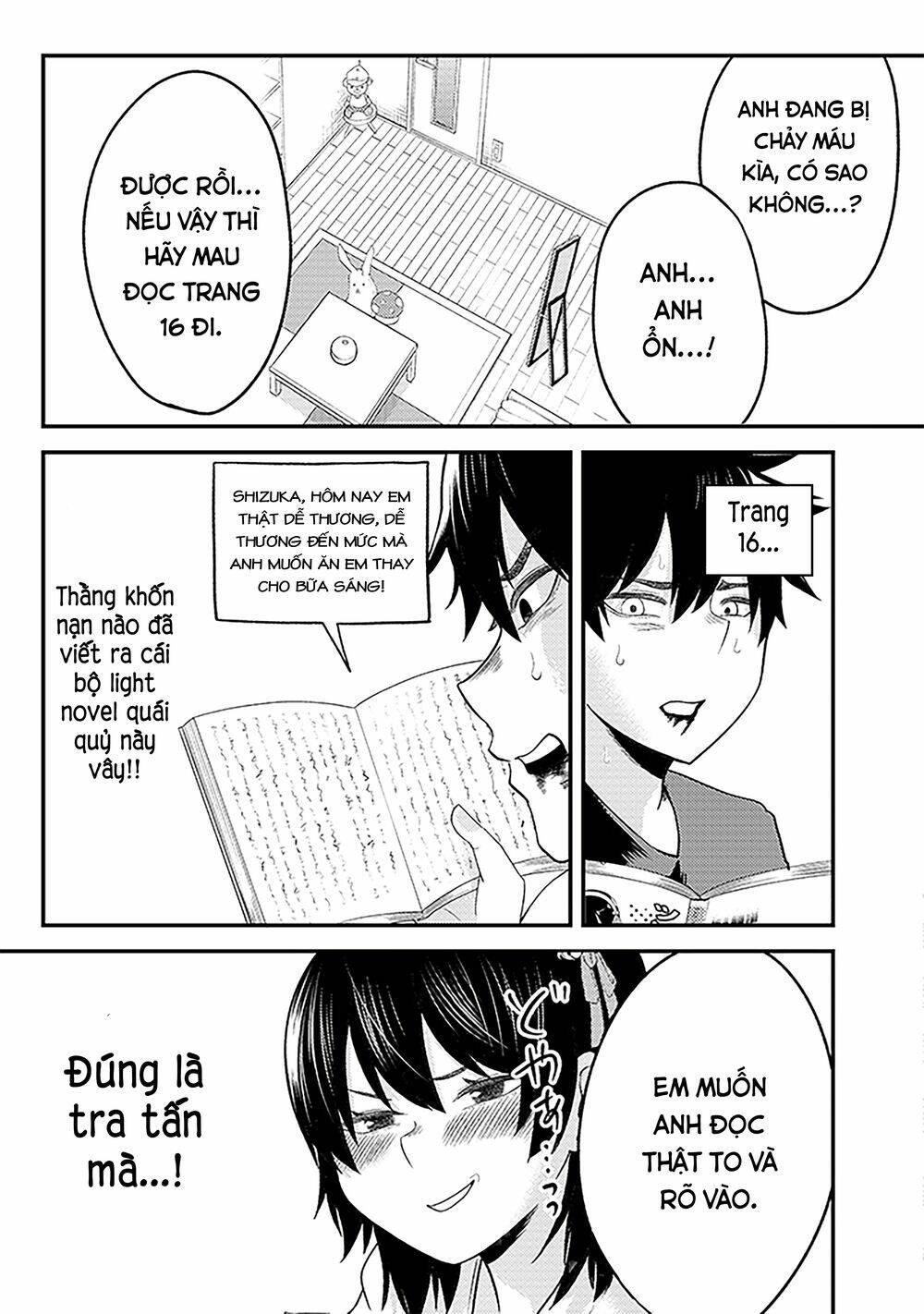 my stepsister who says go die go die to me everyday, tries to hypnotize me to fall for her chapter 3 14