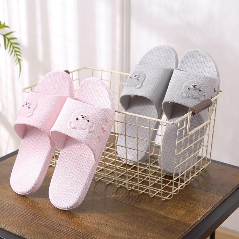 Dép đi trong nhà hình gấu siêu cưng