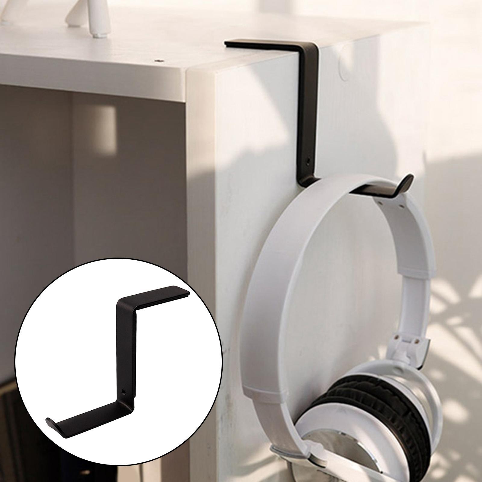 Acrylic Desktop Gaming Headphone Hanger Universal Clamp Holder Organizer