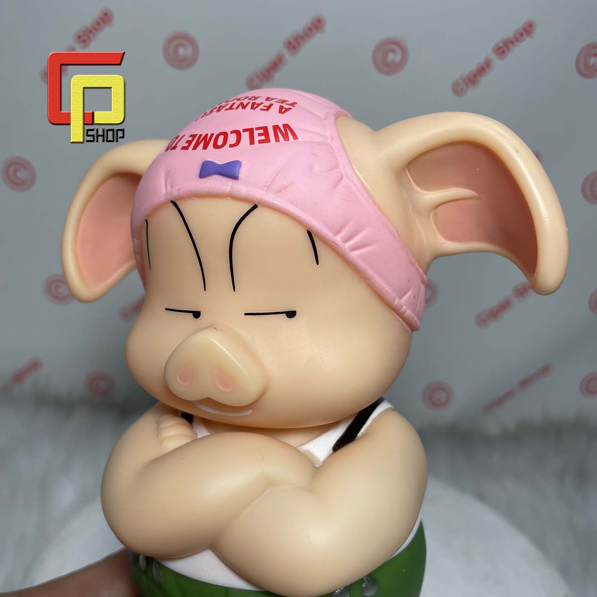 Mô hình Heo Oolong - Đội quần Hồng - Figure Pig Oolong 7 viên ngọc rồng