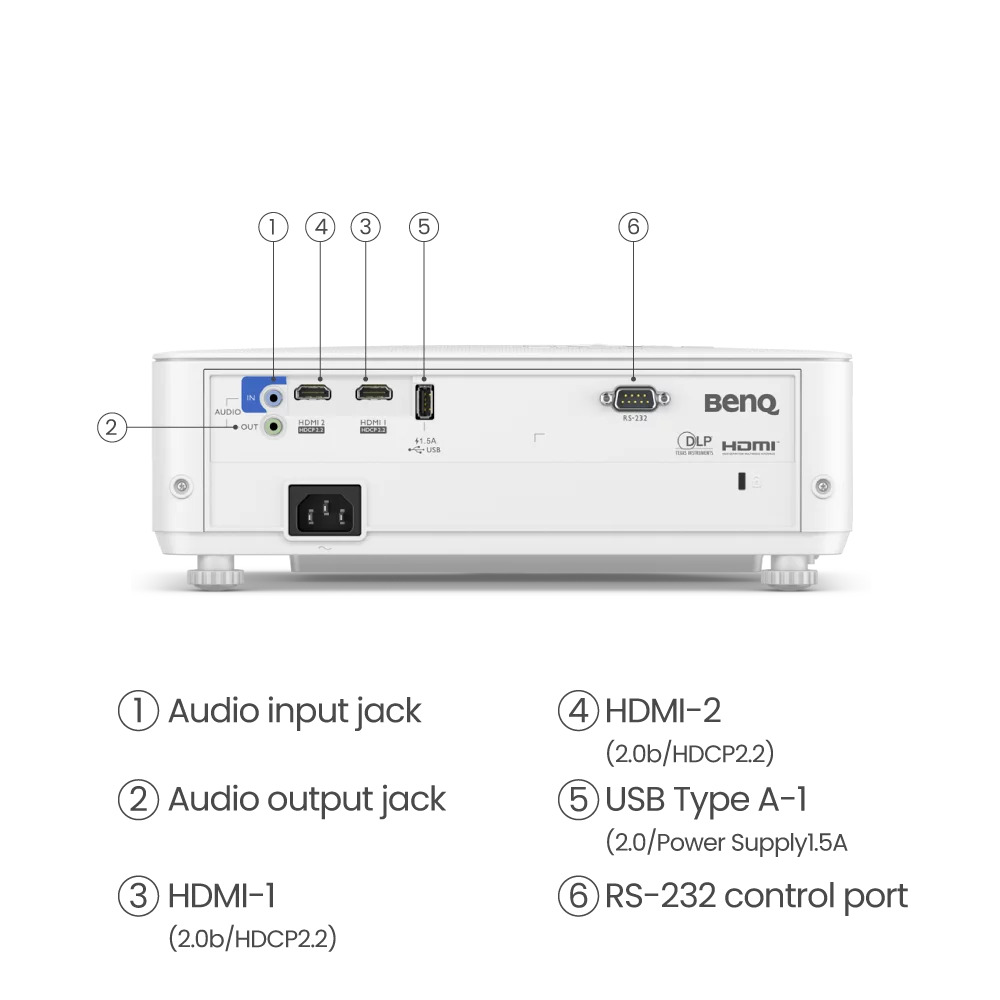 Máy chiếu BenQ TH685P Full HD, độ sáng 3500 ANSI lumens hàng chính hãng - ZAMACO AUDIO