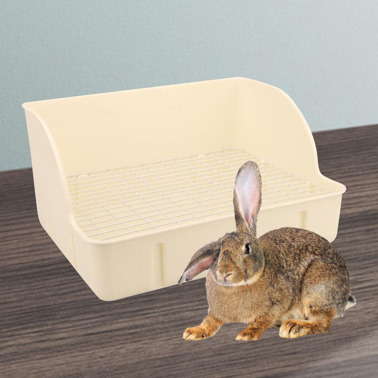 Rabbit  Anti Splashing Potty Trainer for Hamster Guinea Pigs Bunny