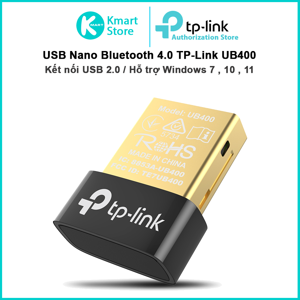 Bộ Chuyển Đổi USB Nano Bluetooth UB400 4.0 TP-Link | Hàng Chính Hãng