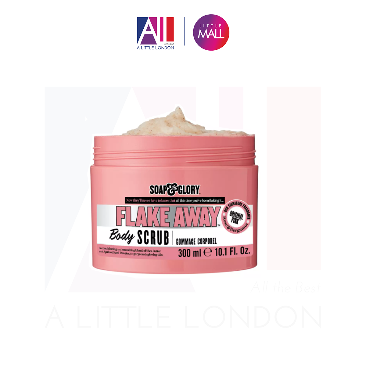 Tẩy da chết toàn thân Soap and Glory Flake Away Body Polish Scrub (Bill Anh)