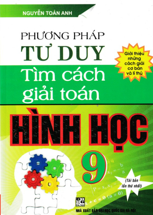 Sách – Phương Pháp Tư Duy Tìm Cách Giải Hình Học 9