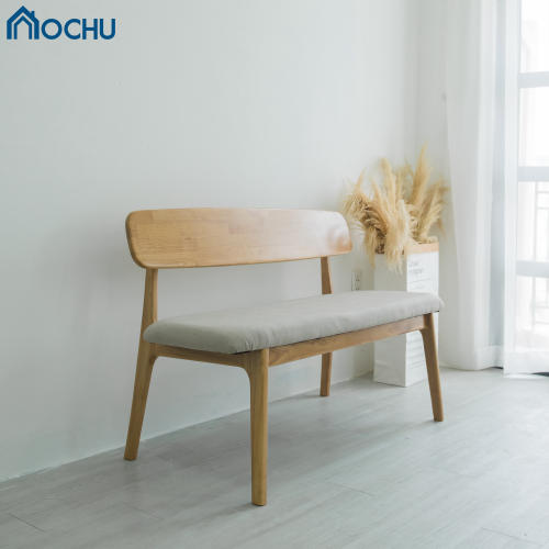 Ghế Gỗ Băng Dài Gỗ Cao Su OCHU - Iamar Chair M - Natural