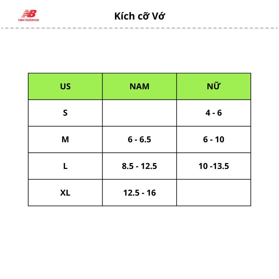 Vớ thể thao Unisex New Balance - LAS82221PGM