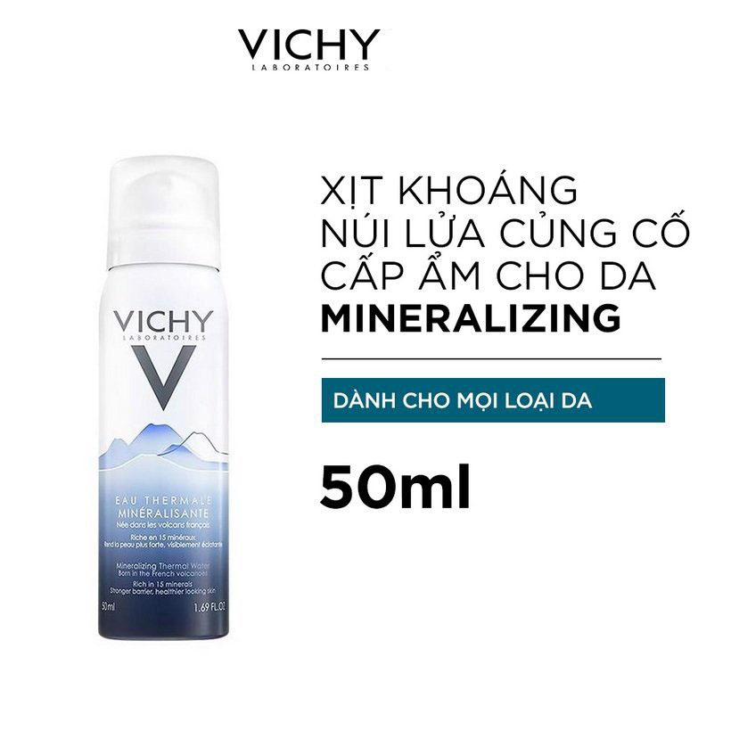 Xịt Khoáng Dưỡng Da Vichy Mineralizing Thermal Water 50ml