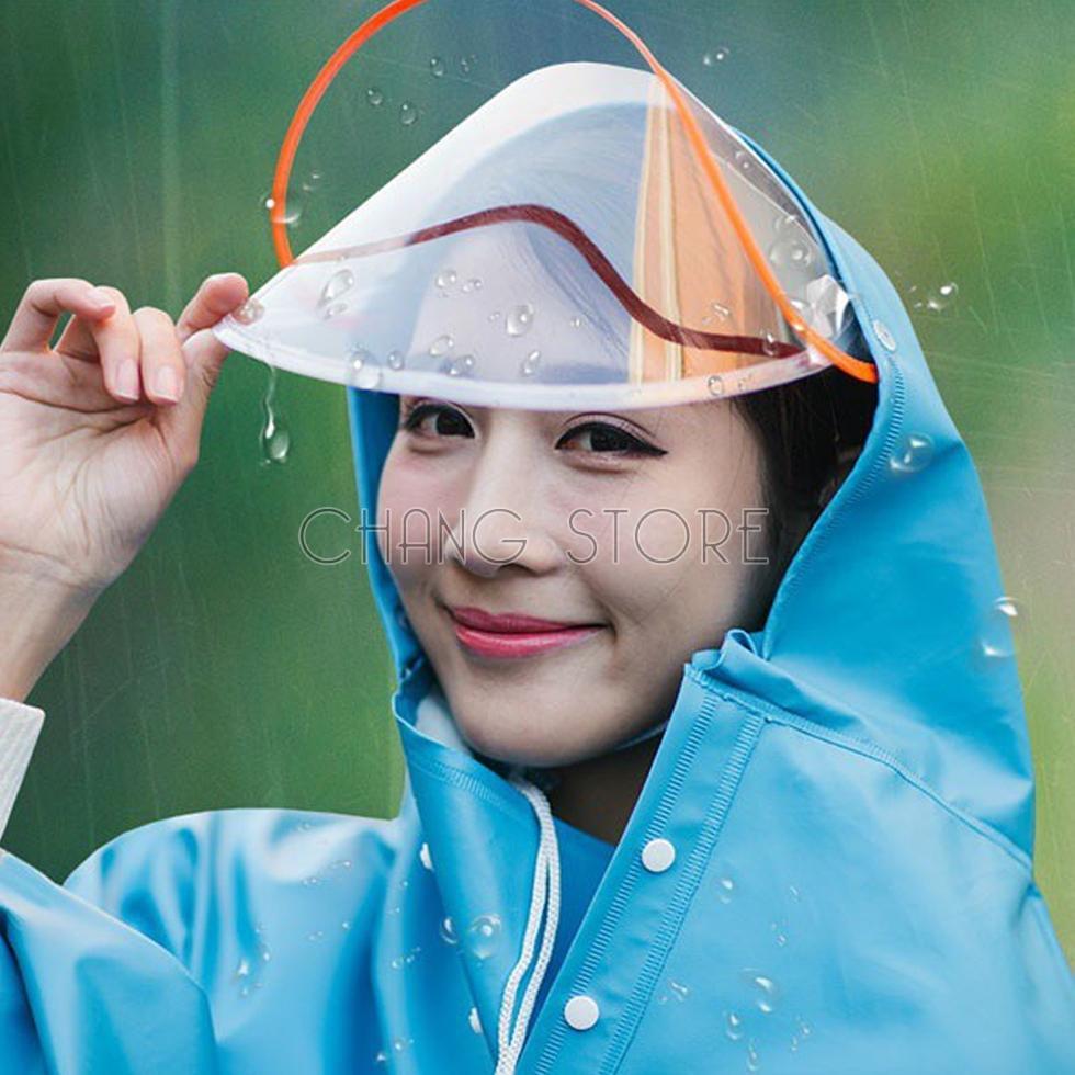 Áo mưa cánh dơi 1 đầu và 2 đầu phản quang có kính che mặt vải dù siêu dai, siêu bền
