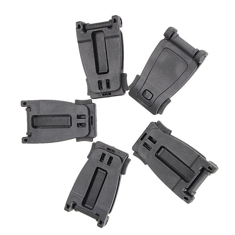 5Pcs/lot Molle Strap Backpack Bag Webbing Connecting Buckle Clip Military Backpack Accessory EDC Outdoor Tools