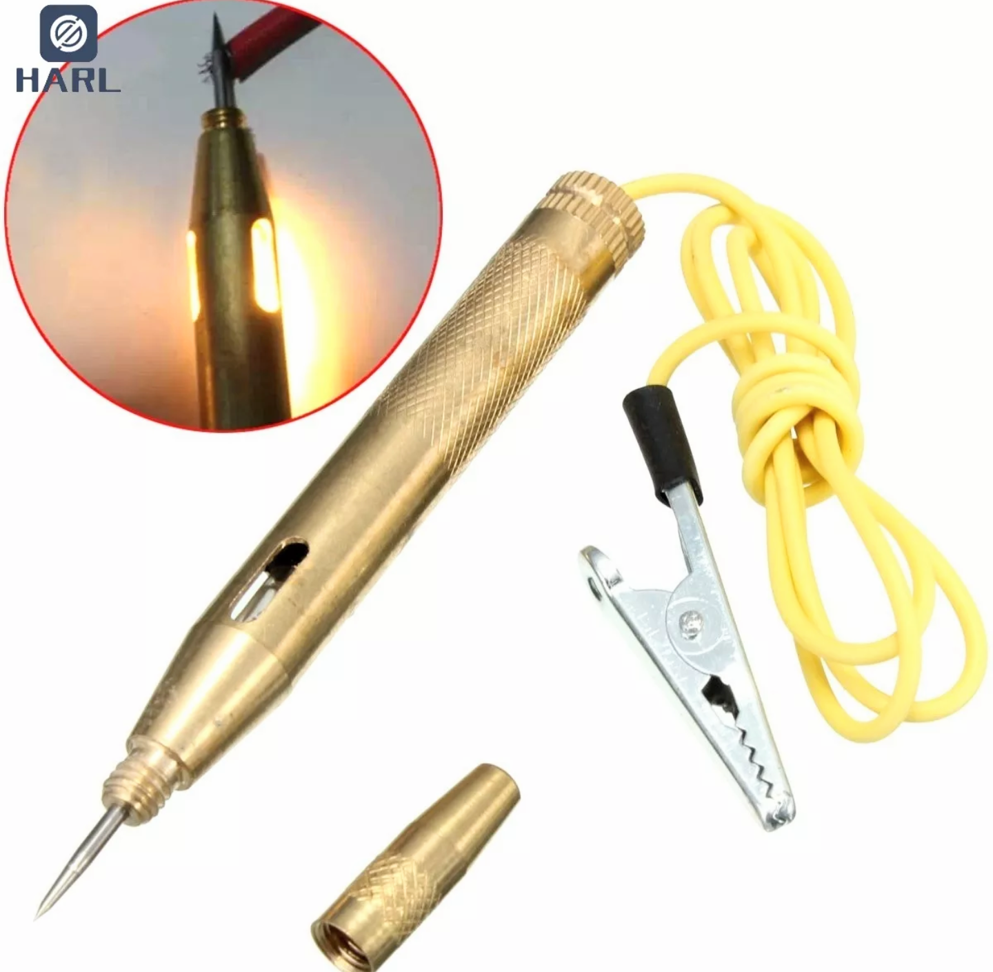 BÚT THỬ ĐIỆN KIỂM TRA DÒNG ĐIỆN DC TRÊN XE HƠI ÔTÔ XE MÁY TỪ 6V-24V HÀNG LOẠI TỐT