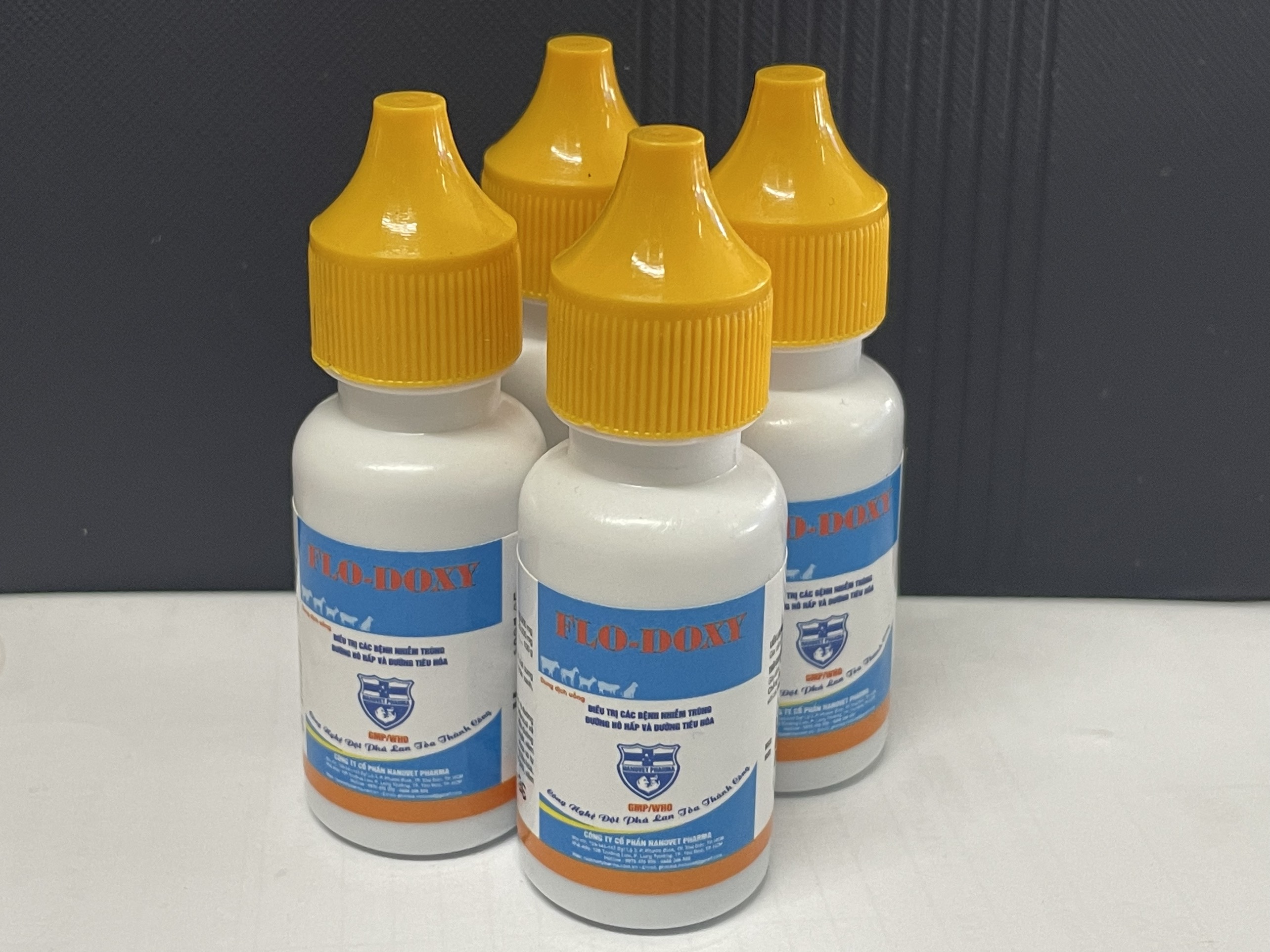FLO-DOXY 10ML - ĐẶC T.RỊ VIÊM PHỔI, VIÊM RUỘT TIÊU CHẢY