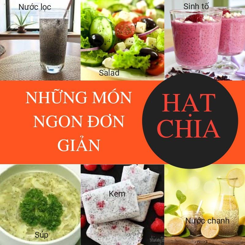 Hạt Chia Organic Nhập Khẩu Úc (Hộp 500g), Hiệu Mfood, (100% CHÍNH HÃNG), Cực Tốt Cho Sức Khỏe Đặc Biệt Phù Hợp Giảm Cân