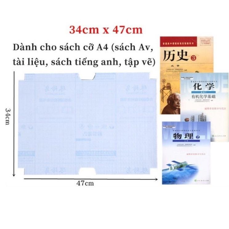 Bọc sách vở decan tệp x 10 tờ