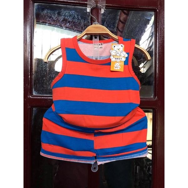 Bộ ba lỗ xuất Hàn cho bé gái 8-33kg