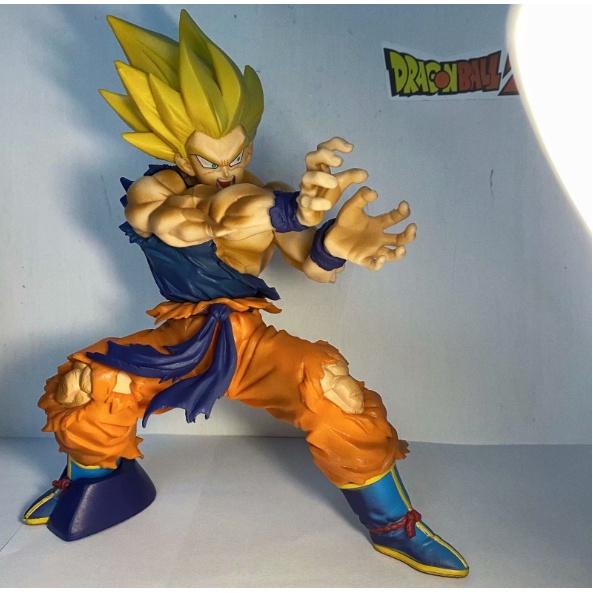 Mô hình goku supper saiyan chưởng - Dragon ball