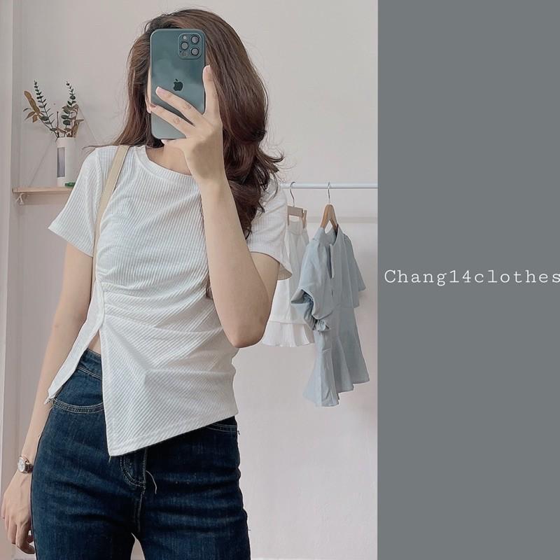 Quần jean bò ống loe nhẹ dưới mã 3691-1 co giãn tốt