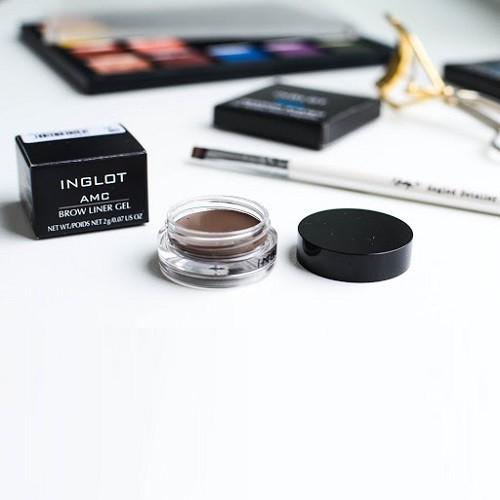 Gel kẻ mày bền màu, lâu trôi Amc Brow Liner Inglot (2g)