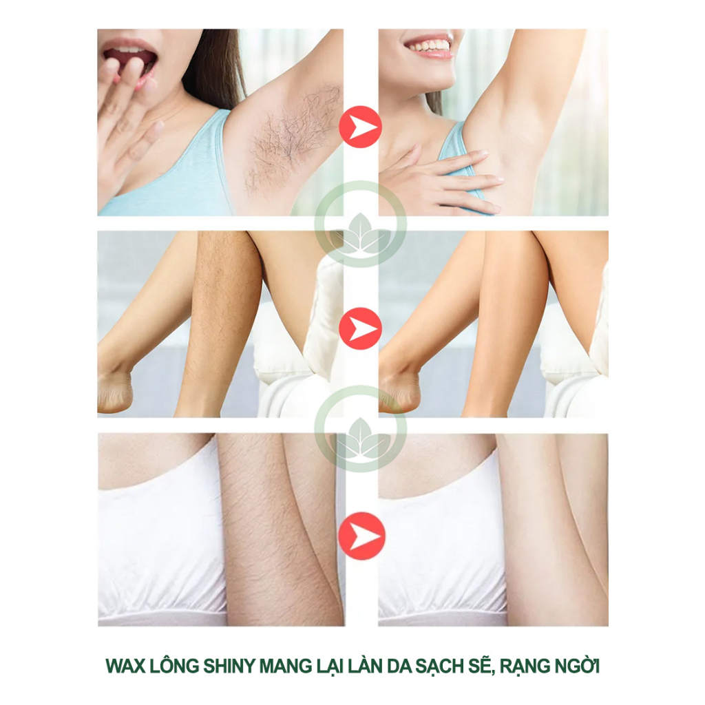 Sáp wax triệt lông tặng kèm 40 giấy và que wax sáp wax lông DỤNG CỤ TẨY LÔNG