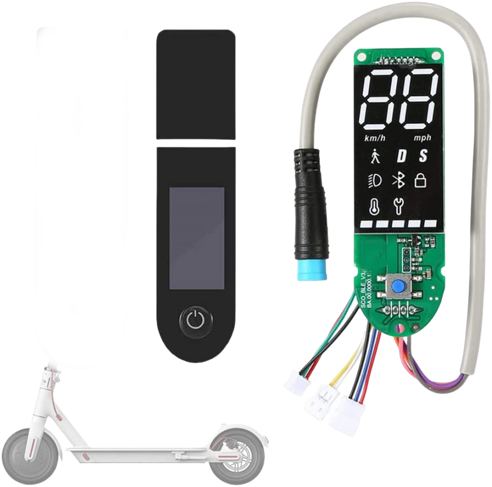 Các bộ phận thay thế bảng điều khiển bảng điều khiển xe tay ga điện cho Xiaomi M365/PRO/PRO2/MI3 Color: board with cover