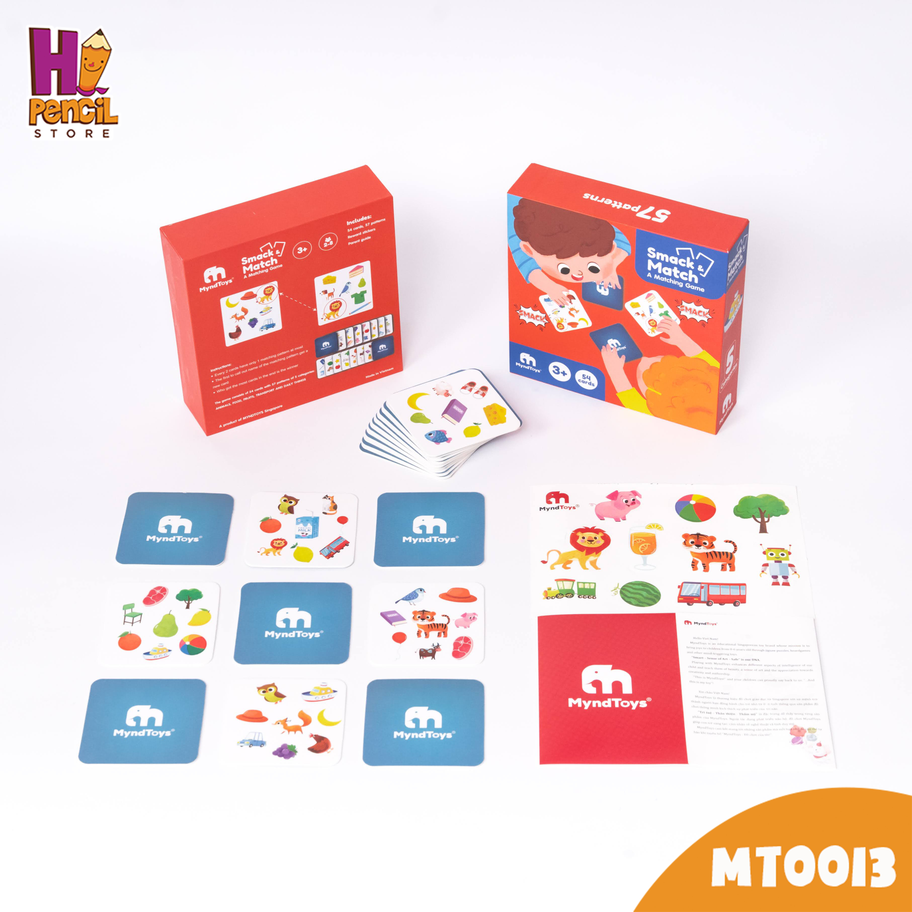 Đồ Chơi MyndToys Nhanh Tay Lẹ Mắt Smack &amp; Match - A Matching Game