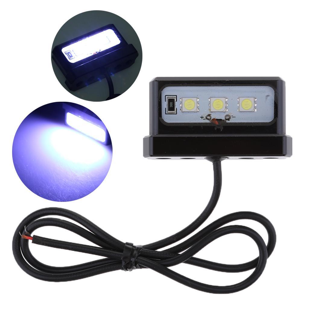 Motorcycle  Holder Light Rear Tail Lamp for   Black