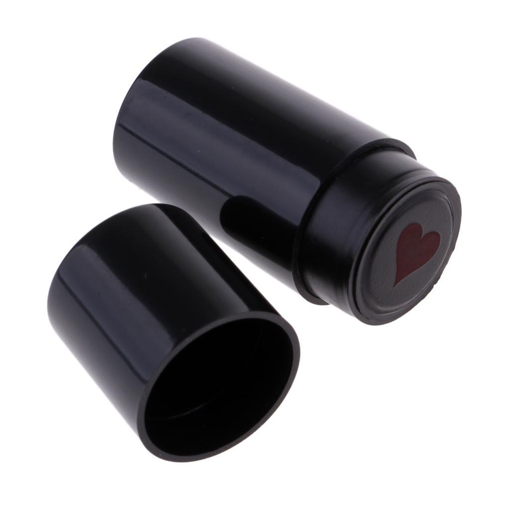 2pcs Colorfast Golf Ball Heart Shape Stamp Stamper Marker Impression Seal For Golfer