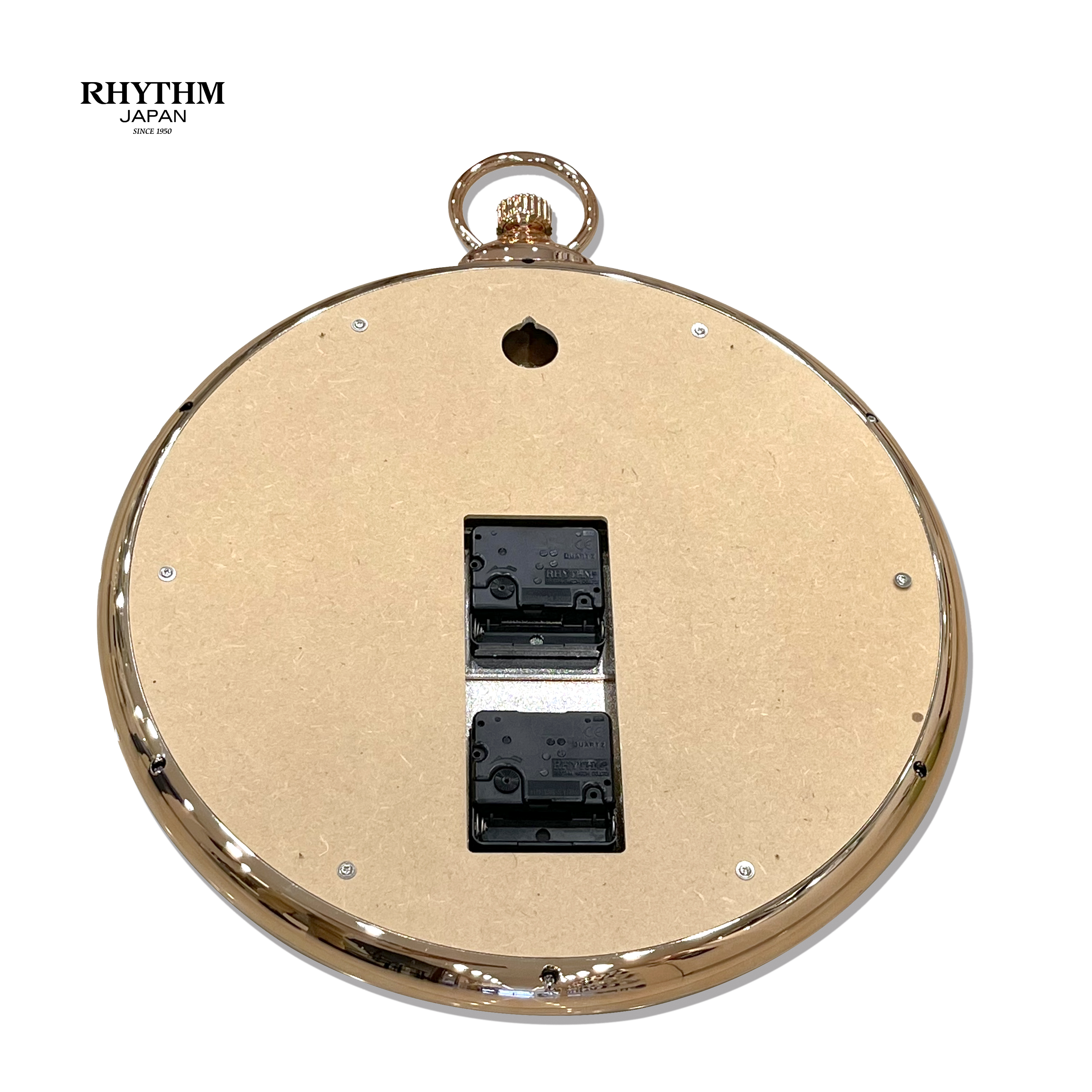 Đồng hồ treo tường hiệu RHYTHM - JAPAN CMG752NR13 (Kích thước 35.5 x 42.5 x 4.3cm)