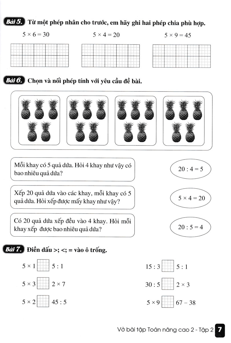 Vở Bài Tập Toán Nâng Cao 2 - Tập 2 - ND